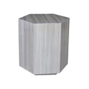 MESA LATERAL ALTA CHAPADA LAMINADA EN MADERA GRIS