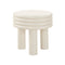 MESA LATERAL ACABADO OFF WHITE
