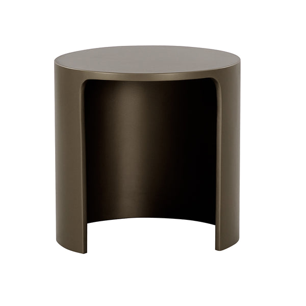 MESA LATERAL ACABADO MARRON OLIVO FH-BBJ01