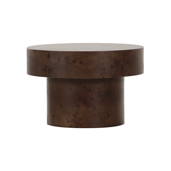 MESA DE CENTRO ACABADO EN MADERA MARRON