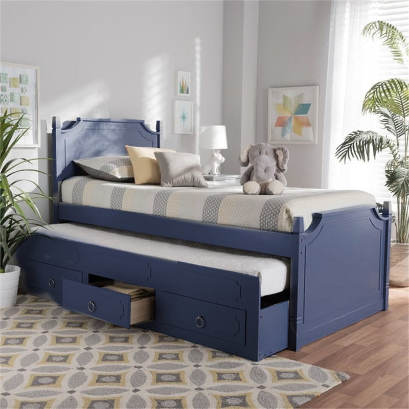 CAMA TWIN MARIANA CAPTAIN AZUL