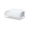 SOFA CAMA "MARIANA" + 1 ALMACENAMIENTO CREMA - 2PCS
