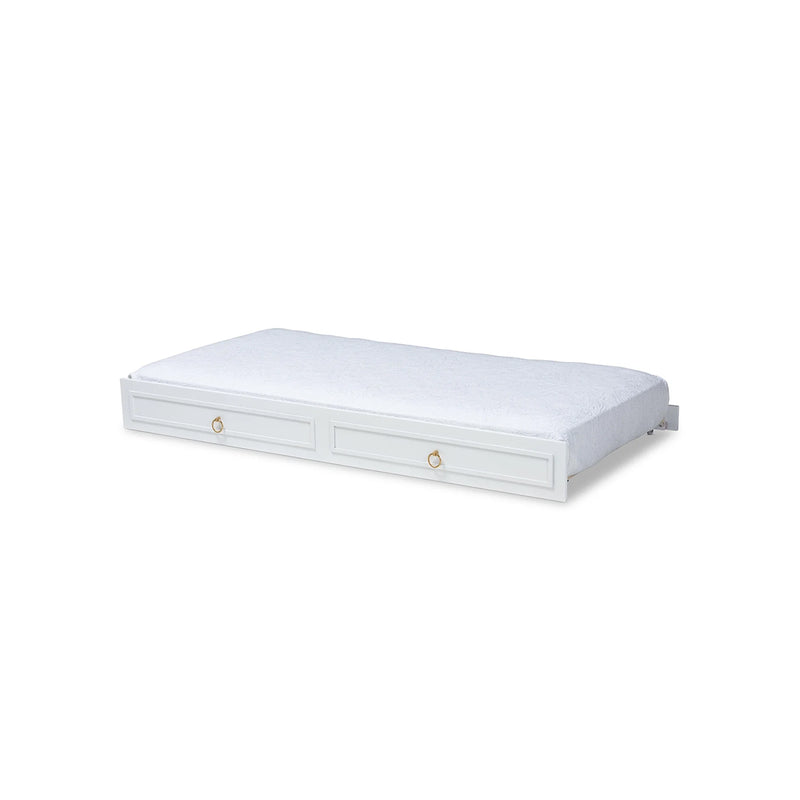 SOFA CAMA "MARIANA" + 1 ALMACENAMIENTO CREMA - 2PCS