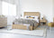 CAMA QUEEN MARTIN ACABADO DE MADERA NATURAL
