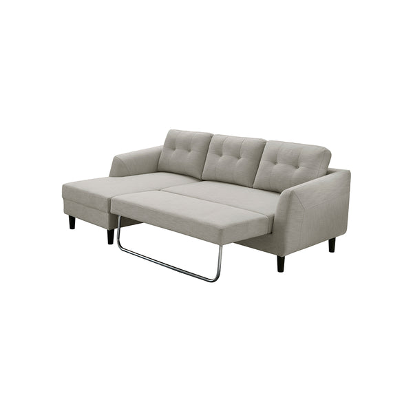 SOFA CAMA EN TELA BEIGE