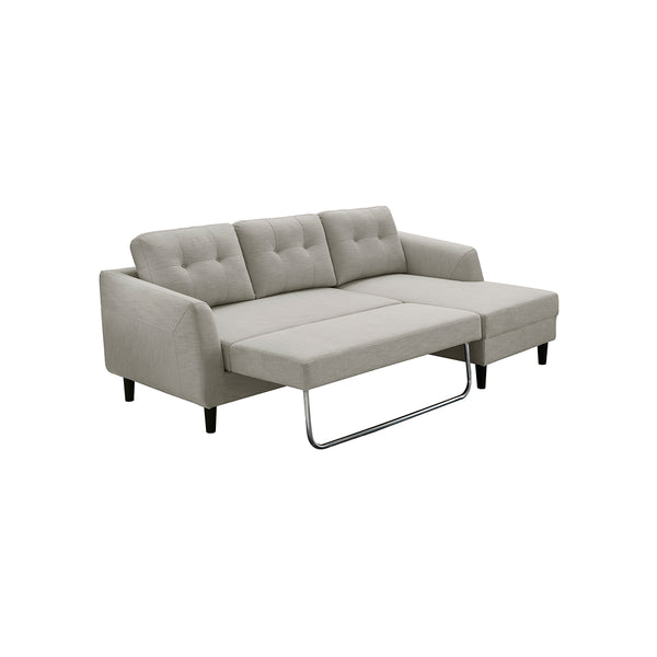 SOFA CAMA EN TELA BEIGE