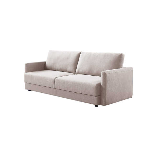 SOFA CAMA EN TELA BEIGE
