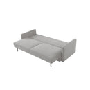 SOFA CAMA EN TELA GRIS