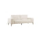 SOFA ESTACIONARIO DE TRES ASIENTOS EN TELA BEIGE