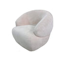 BUTACA ESTACIONARIA EN TELA MARRON CLARO