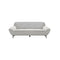 SOFA ESTACIONARIO DE 3 ASIENTOS EN TELA OFF WHITE