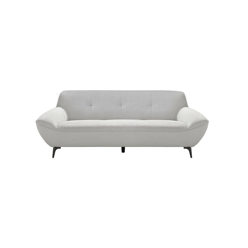 SOFA ESTACIONARIO DE 3 ASIENTOS EN TELA OFF WHITE