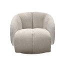 BUTACA ESTACIONARIA EN TELA BEIGE