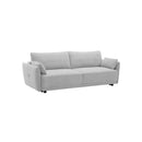 SOFA CAMA EN TELA GRIS