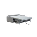 SOFA CAMA EN TELA GRIS
