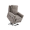 BUTACA RECLINABLE ELECTRICA EN TELA MARRON