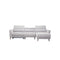 SOFA SECCIONAL RECLINABLE ELECTRICO EN TELA GRIS