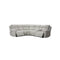 SOFA SECCIONAL RECLIBALE ELECTRICO EN TELA BEIGE