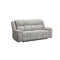 SOFA RECLINABLE ELECTRICO DE TRES ASIENTOS EN TELA GRIS