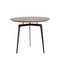 ***MESA DE CENTRO PORVOO DE ACABADO EN MADERA Y PATAS NEGRAS