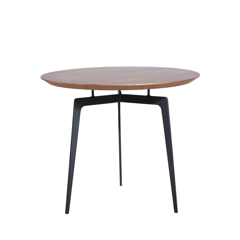 ***MESA DE CENTRO PORVOO DE ACABADO EN MADERA Y PATAS NEGRAS