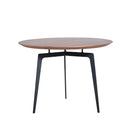 ***MESA DE CENTRO PORVOO DE ACABADO EN MADERA  Y PATAS NEGRAS