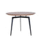 ***MESA DE CENTRO PORVOO DE ACABADO EN MADERA  Y PATAS NEGRAS