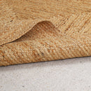 HANDMADE JUTE AND JUTE, BRAIDED, REQTANGLE DURRIE