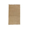JUTE AND JUTE PANJA WEAVE DURRIE WITH FRINGES