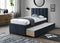 CAMA TWIN MIRRU EN TELA AZUL