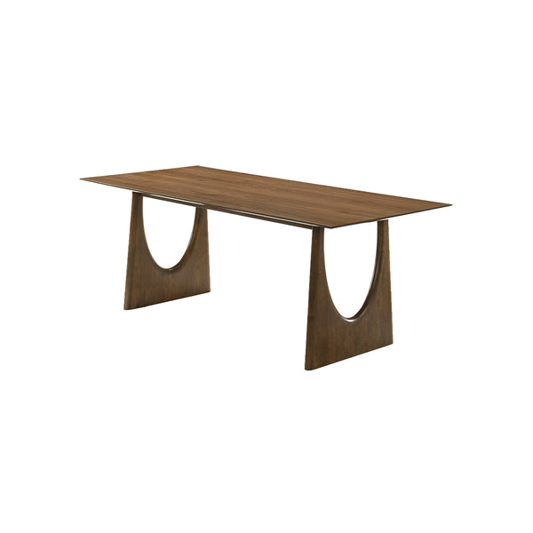 MESA DE COMEDOR ACABADO DE MADERA