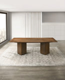 MESA DE COMEDOR ACABADO DE MADERA
