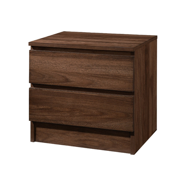 MESA DE NOCHE EN ACABADO DE MADERA