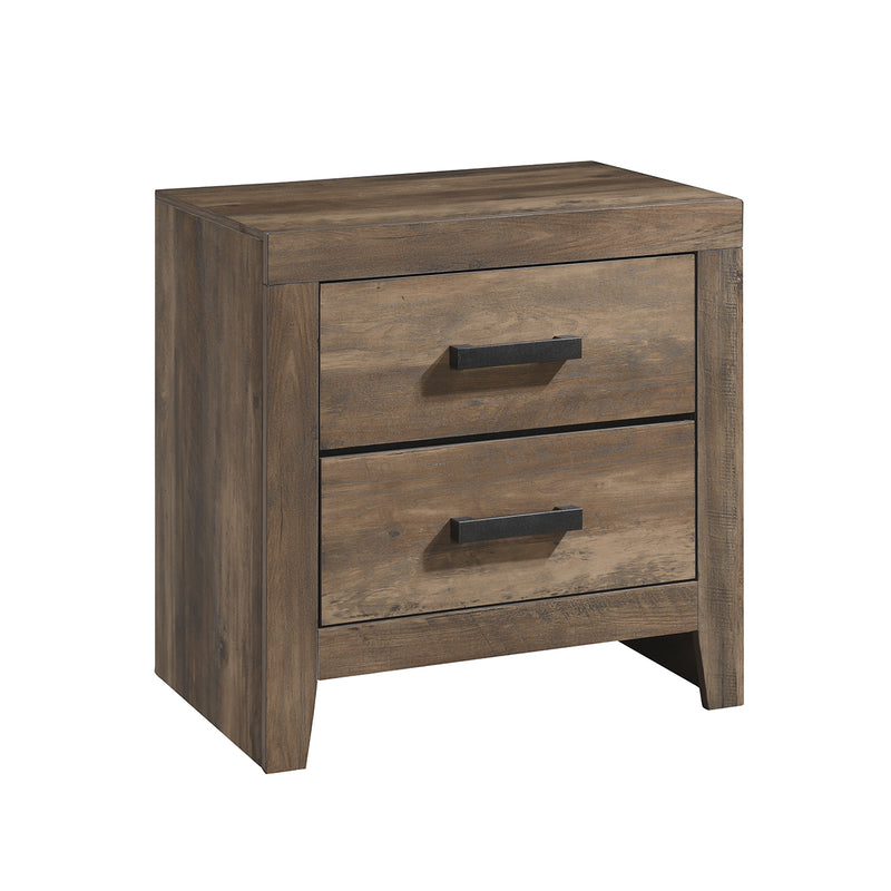 MESA DE NOCHE ACABADO DE MADERA