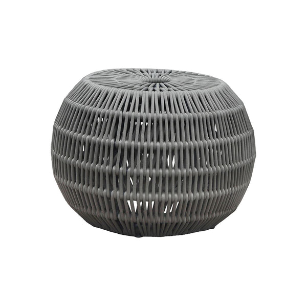 OTOMAN REDONDO ORINDA GRIS