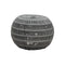OTOMAN REDONDO ORINDA GRIS