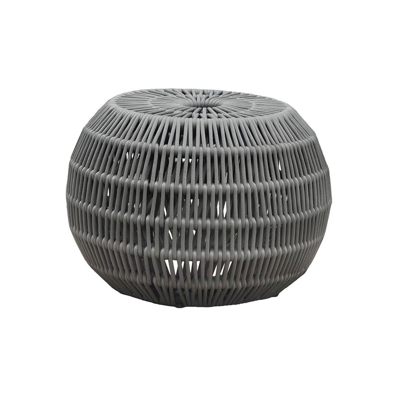 OTOMAN REDONDO ORINDA GRIS