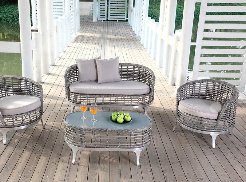 SET DE EXTERIOR OSTRA 4PCS