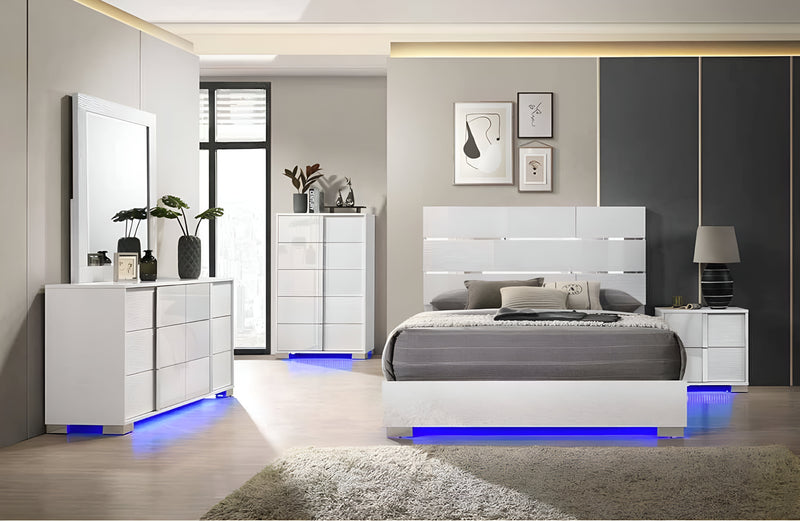 JUEGO DE HABITACION "OCEAN DRIVE" - CAMA QUEEN