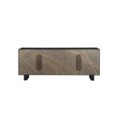 CREDENZA ACABADO DE MADERA NEGRA Y CERAMICA