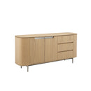 CREDENZA ACABADO DE MADERA NATURAL