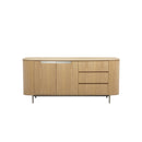 CREDENZA ACABADO DE MADERA NATURAL
