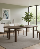 MESA DE COMEDOR ACABADO DE MADERA