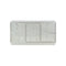 BUFETERA VISTARA PLATEADA DE 3 GAVETAS