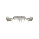 CANNES ALUM, 2TABLE (SM, BIG), SOFA 3SEAT, 2 SINGLE. 12283PF6, AM12718, HY1767
