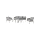 ESSEN ALUM, 2TABLE (SM, BIG), SOFA 3SEAT, 2 SINGLE. 12283PF6, XN3045, CHK40-01