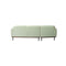 SOFA SECCIONAL ESTACIONARIO IZQUIERDO EN TELA OFF WHITE