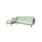 SOFA SECCIONAL ESTACIONARIO IZQUIERDO EN TELA OFF WHITE