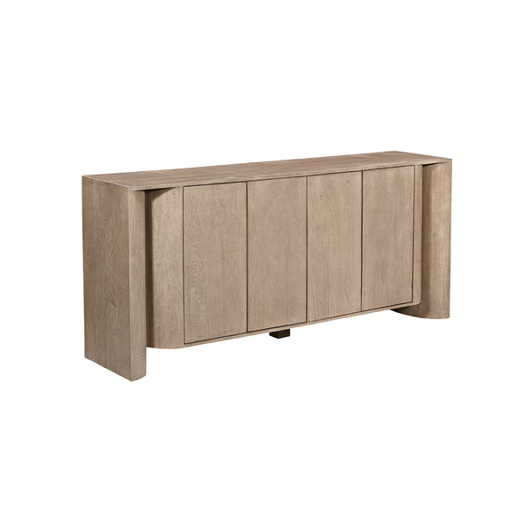 CREDENZA ACABADO EN MADERA NATURAL