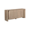 CREDENZA ACABADO EN MADERA NATURAL